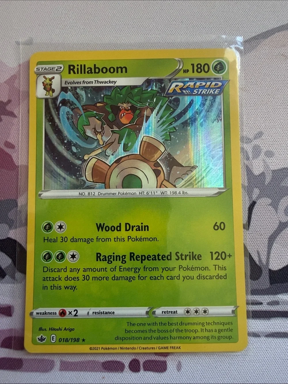 Grookey, Thwackey & Rillaboom Evolution Lot | 7 Holo Reverse Holo Cards ✨5/$25✨